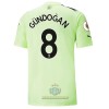 Maglia ufficiale Manchester City Gundogan 8 Alternativa 2022-23 per Uomo